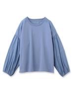 ボリュームスリーブベアテンプルオーバー/ブルー(092)