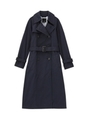 ロングチノトレンチコート/ネイビー(093)