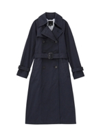 ロングチノトレンチコート/ネイビー(093)