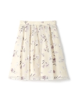 VELOUR FLORAL/ホワイト(030)