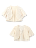 calian ボレロカーディガン/アイボリー(004)