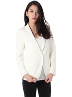 【8/15までWEB限定セール】【AZUL by moussy】ポンチタキシードジャケット/O/WHT