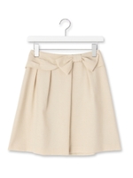 ウエストリボンタックスカート/ネイビー(093)