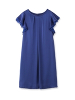 グロスサテンワンピース/ブルー(092)