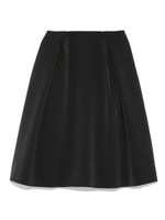 サイドタックスカート/GRYxBLK