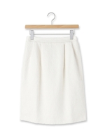 ジャカードエスニックスカート/ホワイト(001)