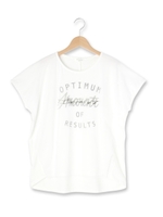 チュールx天竺プルオーバー/ホワイト系(002)