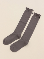 レースアップJQ+リボン SOCKS/ベージュ