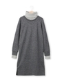 付けタートルワンピース/グレー(012)