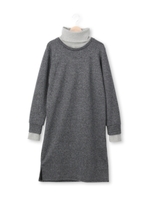 付けタートルワンピース/グレー(012)