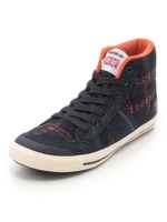 INOMER HI F/Navy/Orange/Check