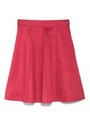 ヒートカットフレアスカート/RED