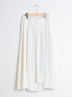 ラップロングドロストスカート/オフ