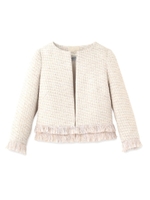 ラメツイードジャケット/ナチュラル(450)