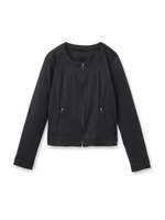 フィーラサテンジャケット/ブラック(019)