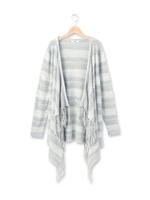 MIXフリンジトッパーカーディガン/オリーブグリーン(526)