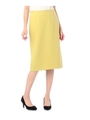カラータイトスカート/イエロー(025)