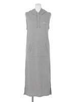 刺繍ノースリマキシOP/WH