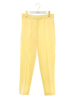 【emmi atelier】リネンストレートパンツ/YEL