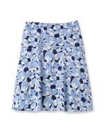 ウエストギャザージェリースカート/ダークオレンジ(168)