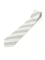 ワイドピッチストライプ ネクタイ/ライトグレー(311)