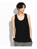 接触冷感ロングタンクトップ/ブラック(019)