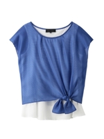 エアリードビーブラウス/ブルー(092)