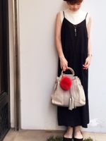 キャミサロペット/キャメル