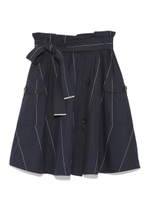 トレンチライクスカート/STRIPE