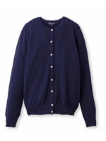 メタルボタンニットカーディガン/ネイビー(093)