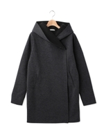 裏ボア着流しジャケット/ブラック(019)