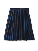 [L]MIXストライプタックスカート/ホワイト(101)