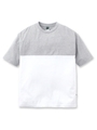 【MADE IN JAPAN】40/2コーマ天竺バイカラーT/グレー(012)