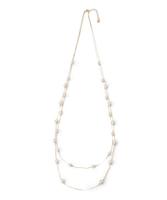 ステーションパール2連ネックレス