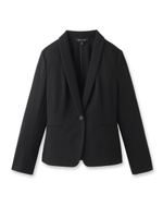 ジャガードワンボタンジャケット/ブラック(019)