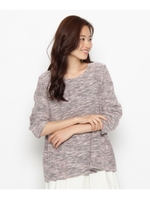 ツィード調プルオーバー/ベビーピンク(071)