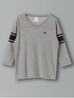 Champion Vネック7ST/杢グレー