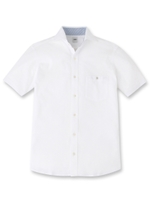 [EXTRAサイズ]カラミ調ジャガード ポロシャツ/ホワイト(001)