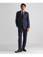 カラーストライプ シングルスーツ/ネイビー(393)