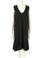 ノースリプリーツワンピース/ブラック