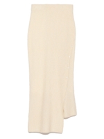 ラップミドルニットスカート/NVY