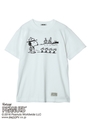 【SNOOPY】S/S TEE/ブラック