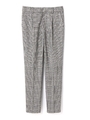ポリヴィスグレンチェックパンツ/グレー(021)
