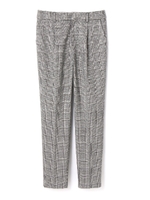 ポリヴィスグレンチェックパンツ/グレー(021)