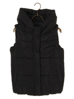 ・グログラン中綿べスト/ネイビー