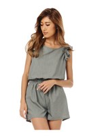 バックカシュクールコンビネゾン/BLACK