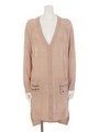 サニーデイコビニャーロングカーディガン/ピンクベージュ