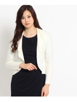 リールスムースジャケットカーディガン/ナチュラル(050)