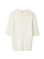 《EDIT COLOGNE》ボトルネックニット/ピンク(090)