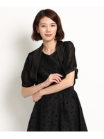 Dorry Doll シフォンレースボレロ/ブラック(019)